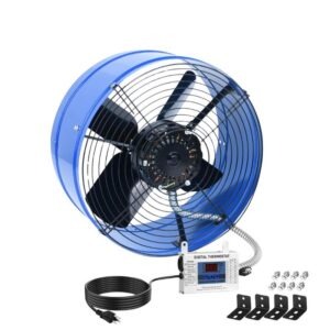 15″ AC Powered Drum Fan | 1300 CFM | Plug-in