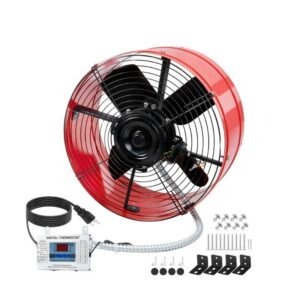 15″ AC Powered Gable Fan | 1650 CFM | Plug-in