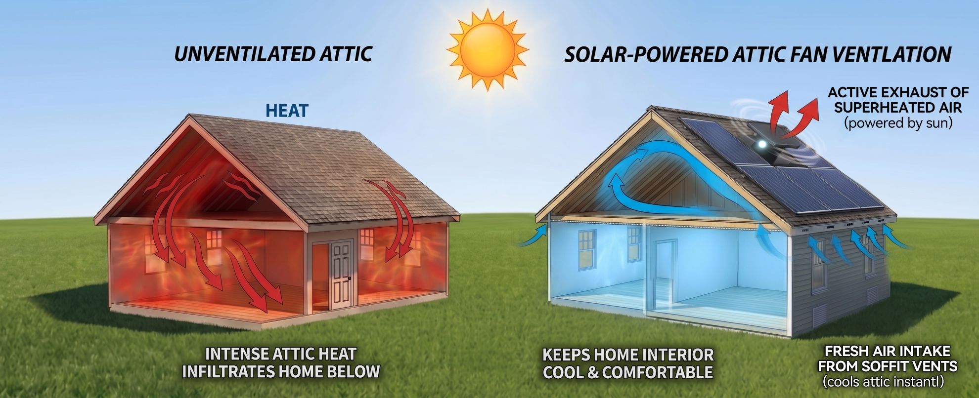 How Solar Attic Fans Work